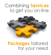 Combining Services to get you on-line. Packages tailored for your needs