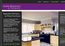 Martin Blackman site screen shot